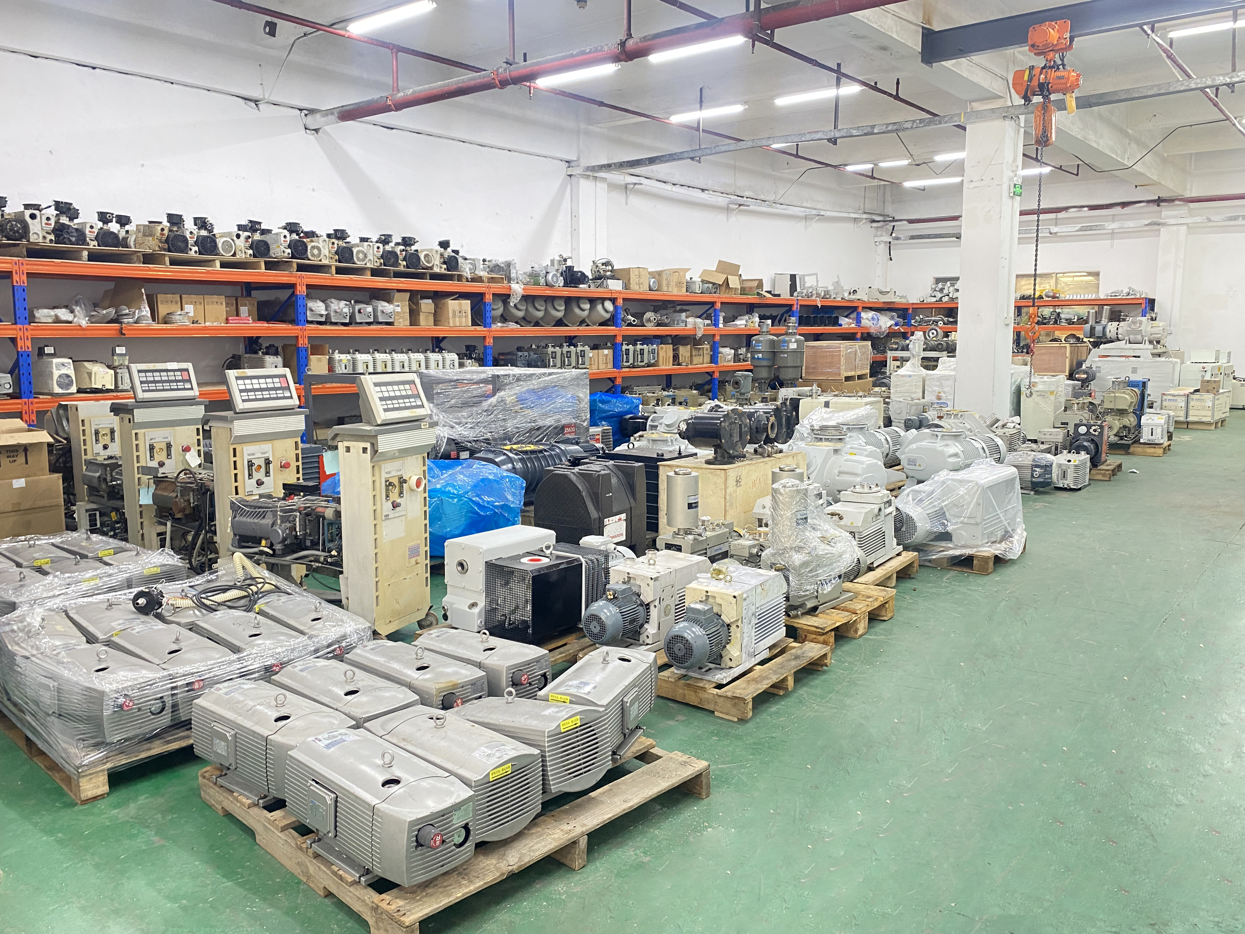 現貨二手真空泵倉儲